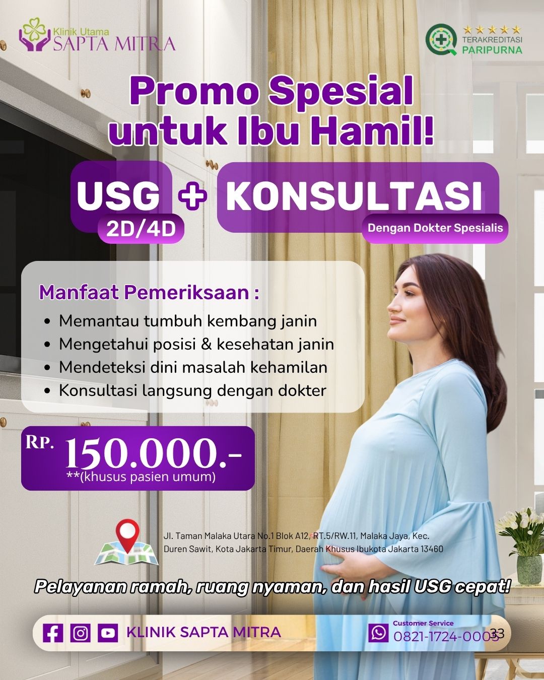 Flyer Poliklinik Spesialis Kandungan